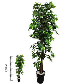 Árvore Ficus Artificial Decorativa 210cm 