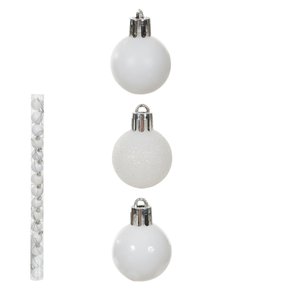 bola misto tubo c15 und branco 3cm 81876009