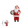 papai noel em pe cled vermelho branco 40cm 83382001 2
