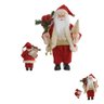 papai noel em pe vermelho champanhe 30cm 83392001