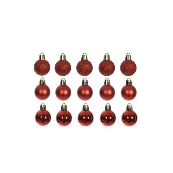 bola misto tubo c15 und vermelho 3cm 81876001 3