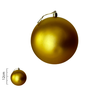 bola natal fosca dourado 12cm 73971008 fa 1