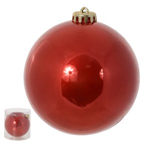 Bola Perolada Tubo C/1 Unidade (Vermelho) 15Cm