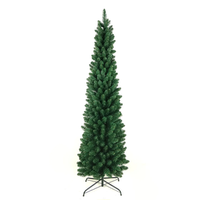 Árvore de Natal Boston Slim 250 Tips c/ Base Metal (Verde) 1,5m