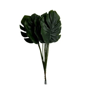 Folha Costela de Adão Artificial Decorativa 40cm