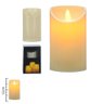 vela led chama dancante plt bege 12x7 5cm 490 3