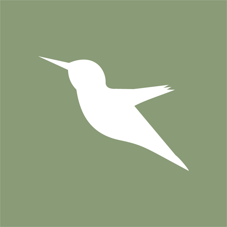 logo simples fundo verde escuro