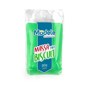  MASSA MODELE PARA ARTESANATO 90g VERDE CLARO
