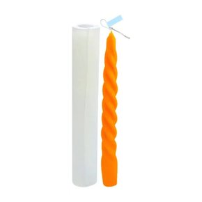 MOLDE DE SILICONE ARTESANAL FORMATO VELA FINA