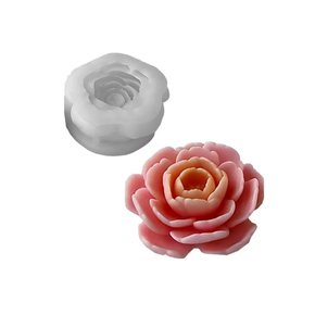 MOLDE DE SILICONE FORMATO FLOR PARA VELAS ARTESANAIS MODELO 2