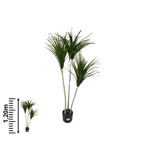 DRACENA MARGINATA ARTIFICIAL REALISTA (VERDE) 1,20m