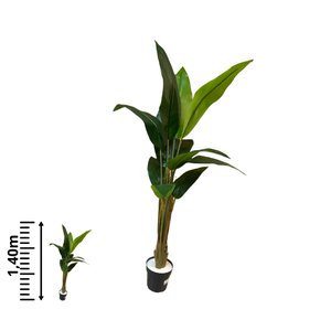 ÁRVORE  ESTRELISSIA 1,4M  ARTIFICIAL DECORATIVA