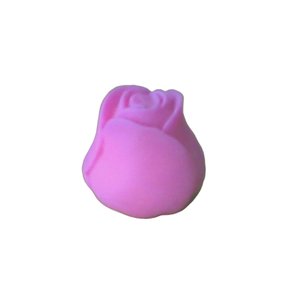  FORMA DE SILICONE PARA SABONETE ARTESANAL FORMATO  BOTÃO DE ROSA