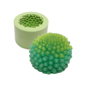  FORMA DE SILICONE PARA SABONETE ARTESANAL FORMATO CACTO BOLINHA