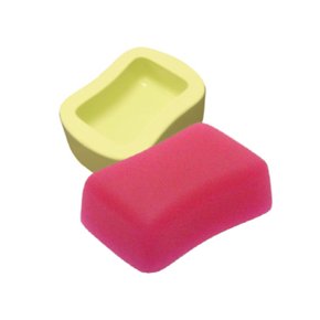 FORMA DE SILICONE PARA SABONETE ARTESANAL FORMATO RETANGULAR ACINTURADO