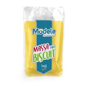 MASSA MODELE - 1KG - AMARELO OURO- 22