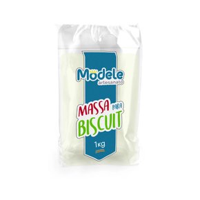 MASSA MODELE PARA ARTESANATO 1KG NATURAL