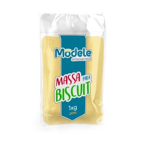 MASSA MODELE PARA ARTESANATO 1KG OCRE