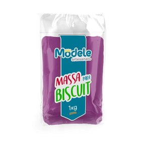 MASSA MODELE PARA ARTESANATO 1KG UVA