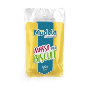  MASSA MODELE PARA ARTESANATO 90g AMARELO OURO