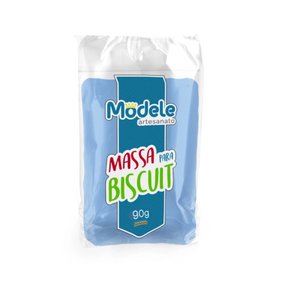 MASSA MODELE PARA ARTESANATO 90g AZUL