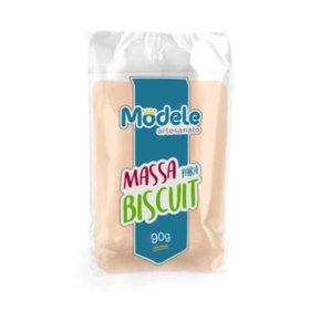  MASSA MODELE PARA ARTESANATO 90g  LARANJA PEROLADO