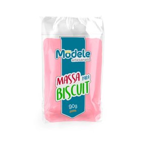MASSA MODELE PARA ARTESANATO 90g PINK PEROLADO