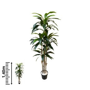  ÁRVORE ARTIFICIAL DECORATIVA DRACENA 1,4m