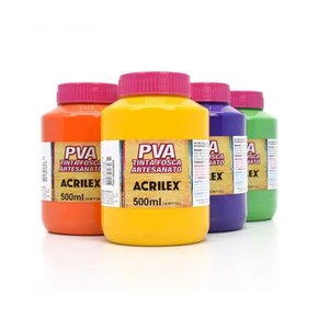 ACRILEX TINTA PVA 500ml PARA ARTESANATO