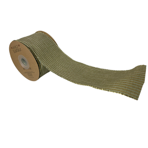 FITA NATALINA VERDE COM BEGE - COMP 9.14 M X LARG 6.3 CM - CR0428 - BR