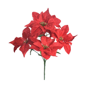 B. BICO PAPAGAIO - AVELUDADO - X5 - (VERMELHO) - 31CM - DA