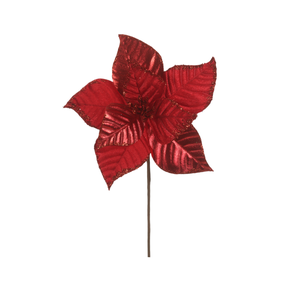 BICO DE PAPAGAIO NATAL AVELUDADO (VERMELHO) 36cm 