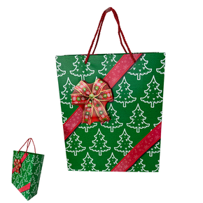 Sacola de Natal para Presente 26x10x32cm
